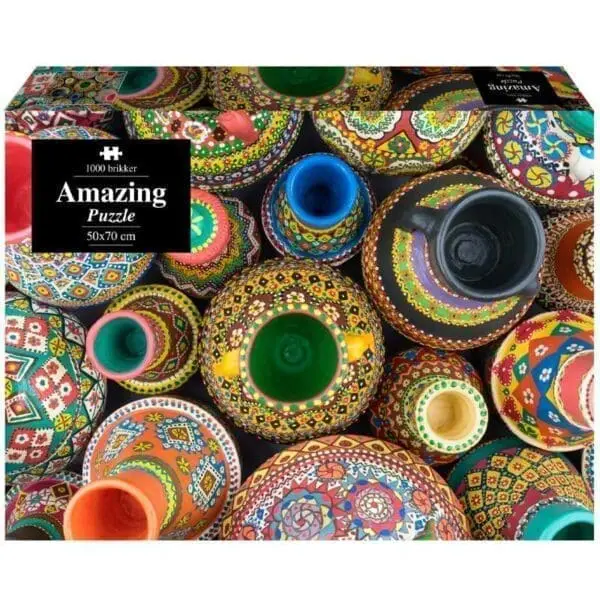 Amazing Puzzle: Vaser, 1000 brikker