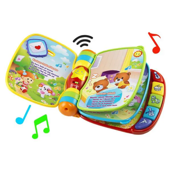 Vtech Baby musikbog med børnesange DK 5