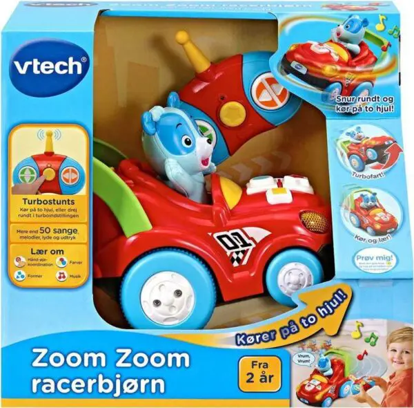 Vtech Baby zoom zoom racerbjørn DK