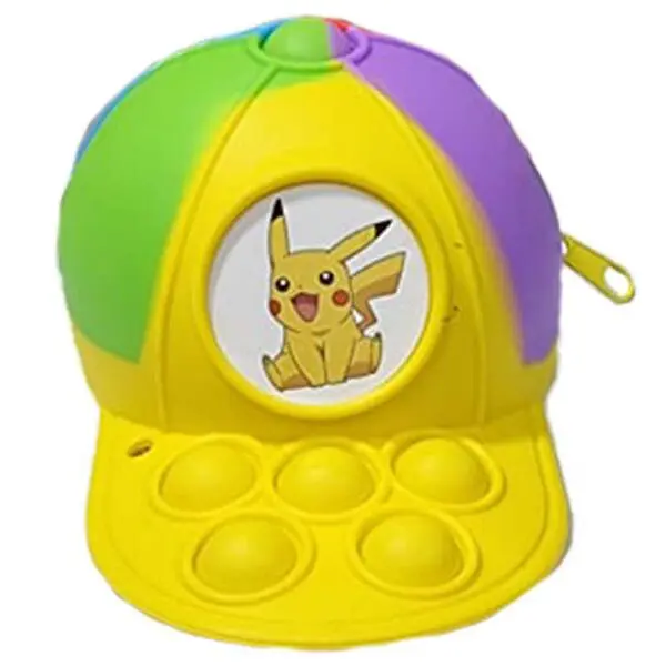 Pop It Fidget Toys Kasket Tegnebog Pikachu