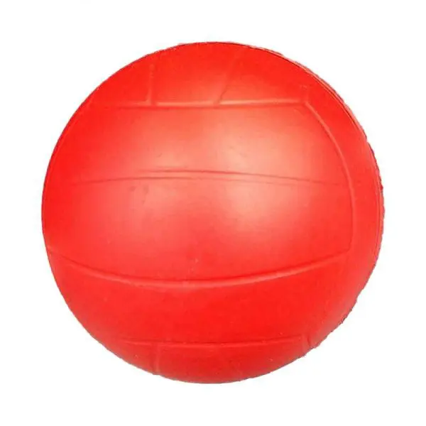 Rubber Ball Volleyball Rød