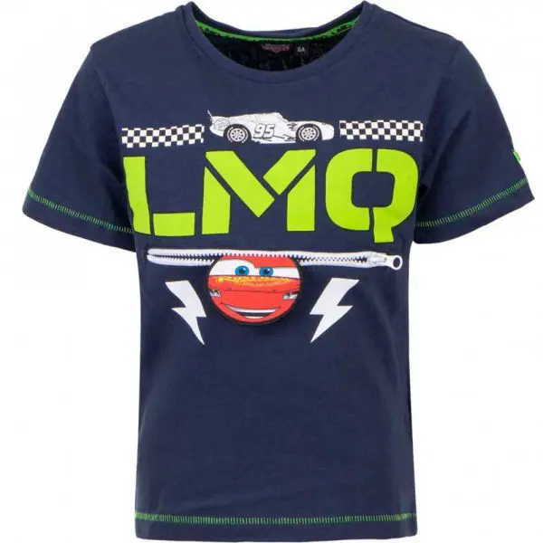 Mørkeblå Cars T-Shirt LMQ