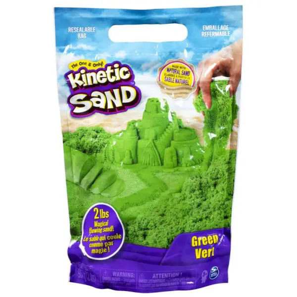 Kinetic Sand Colour Bag grøn
