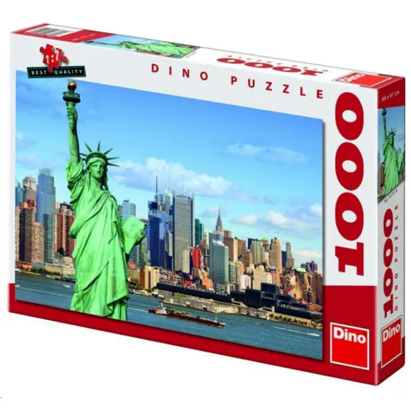 Dino Puslespil Frihedsgudinden, New York – 1000 Brikker 1