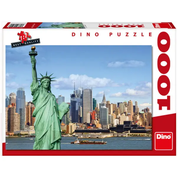Dino Puslespil Frihedsgudinden, New York – 1000 Brikker