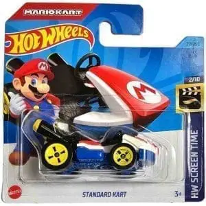 Hot Wheels Basic Bil Mario Standard Kart (NR: 2/10)