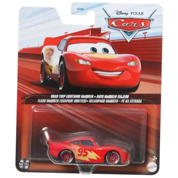 Metal Road Trip Lightning McQueen