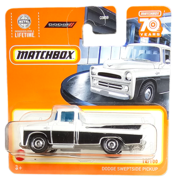 Matchbox Basic Bil Dodge Sweptside Pickup (NR 14/100)