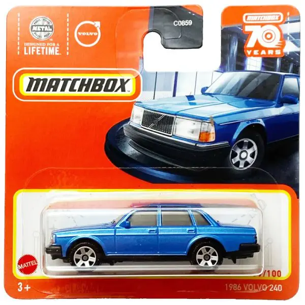 Matchbox Basic Bil 1986 Volvo 240 (NR 99/100)