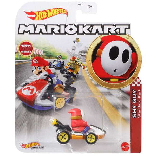 Hot Wheels Mario Kart Shy Guy (Standard Kart)