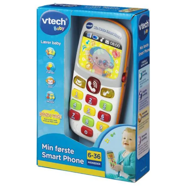 Vtech Baby Min første Smart Phone DK Hovedbilledet 2
