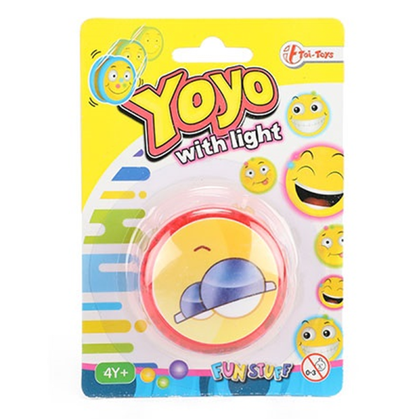 FUN Yo-yo -Emoji og lys Smiley der er nice