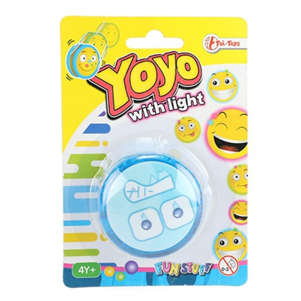 FUN Yo-yo -Emoji og lys Smiley der fryser