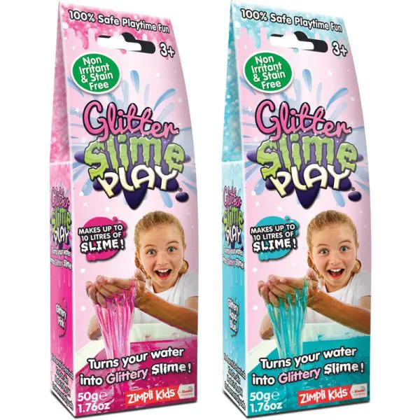Zimpli Kids Glitter Slime Play Aqua