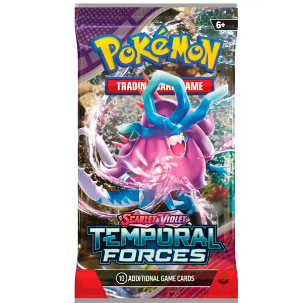 Pokémon SV5 Temporal Forces Booster (10 Kort) 1