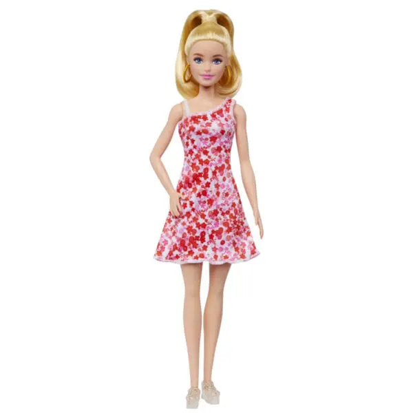 Barbie Fashionista Pink Floral Dress (30cm) 3