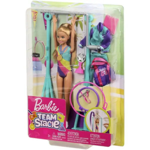 Barbie Stacie Gymnastics Legesæt 9