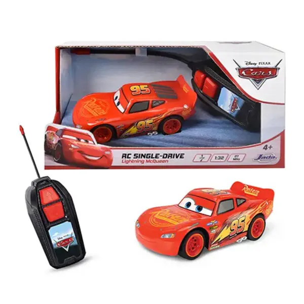 Disney Cars fjernstyret Lynet McQueen - 27Mhz - 14 cm 6