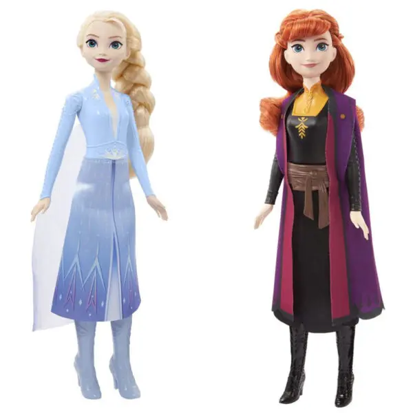 (Bundle) Disney Frozen Core Anna Og Elsa Frozen 2 (30cm)