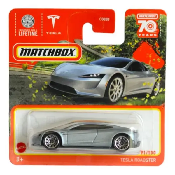 Matchbox Basic Bil Tesla Roadster (NR 91/100)