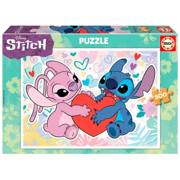 Educa Puslespil Disney Stitch – 500 Brikker