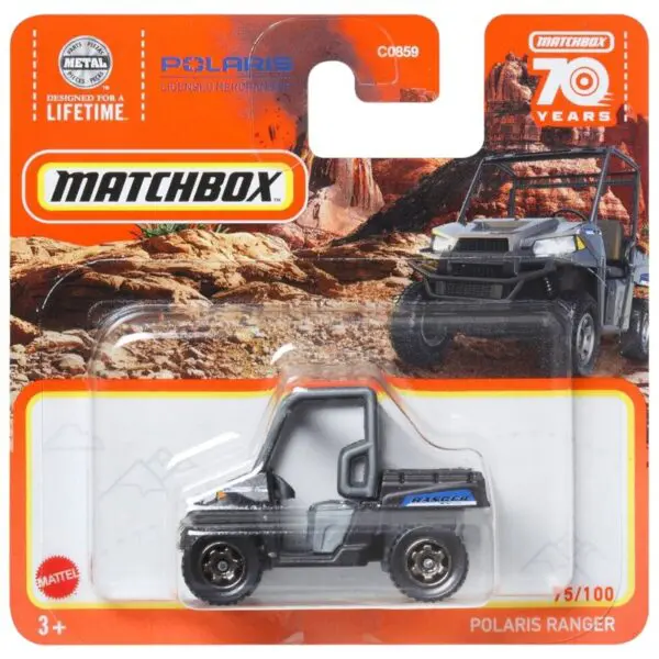 Matchbox Basic Bil Polaris Ranger (NR 75/100)