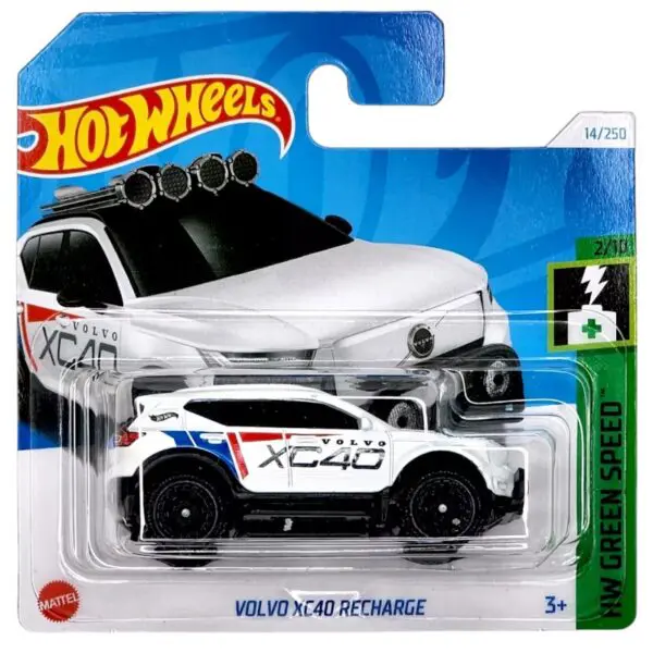 HOT WHEELS Volvo XC40 Recharge hvid