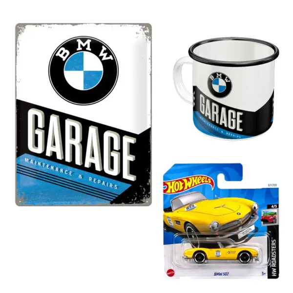 Hot Wheels/Nostalgic-Art Pakke Med BMW 1