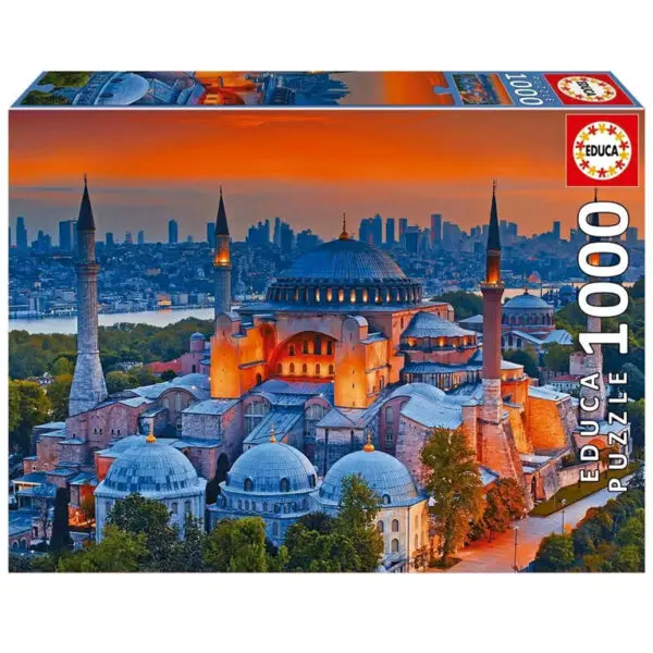 Educa Puslespil Blue Mosque – 1000 Brikker