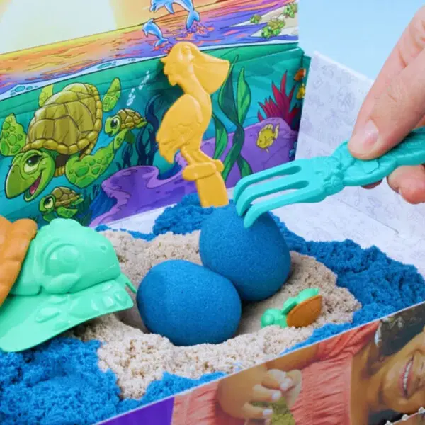 Kinetic Sand Turtle Beach Sæt 1