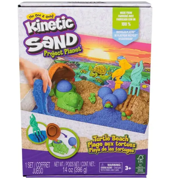 Kinetic Sand Turtle Beach Sæt