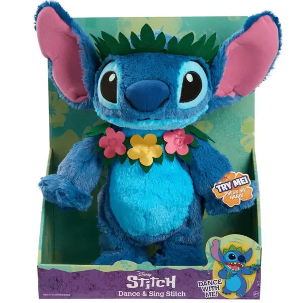 Disney Stitch Dance & Sing Bamse (38 cm) 5