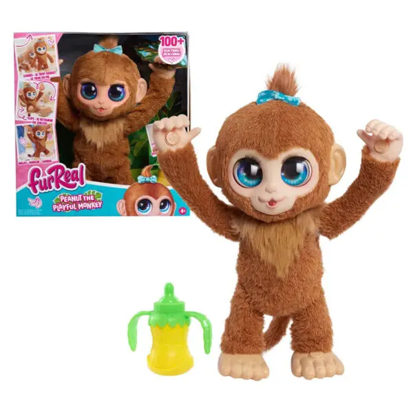 FurReal Peanut The Playful Monkey (40 cm) 10