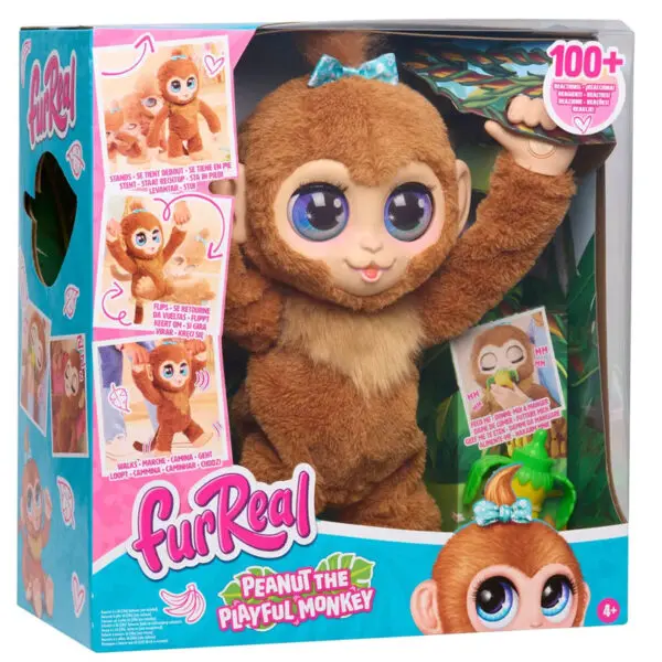 FurReal Peanut The Playful Monkey (40 cm) 5