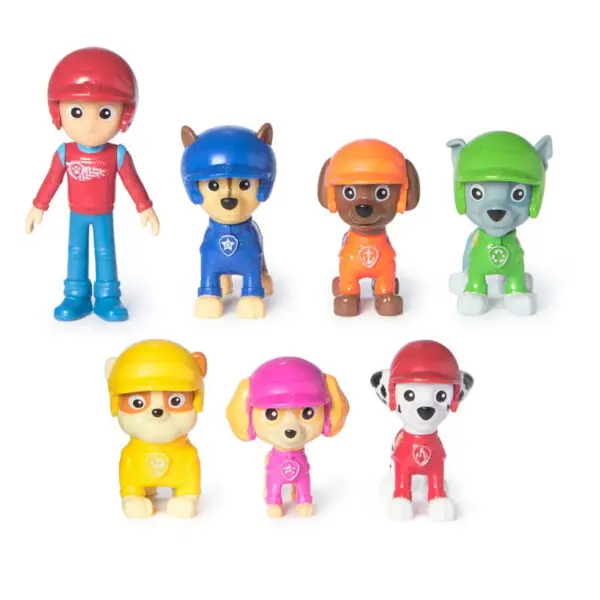 Paw Patrol Rescue Wheels Figurpakke Med 7 Figurer! 2