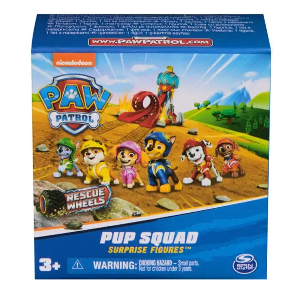 Paw Patrol Rescue Wheels Pup Squad Figure – Surprise Pack