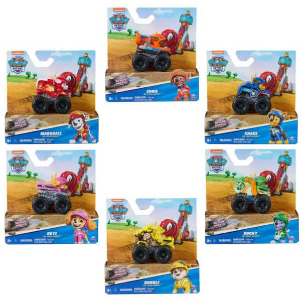 Paw Patrol Rescue Wheels Pup Squad Racer - Flere Varianter!