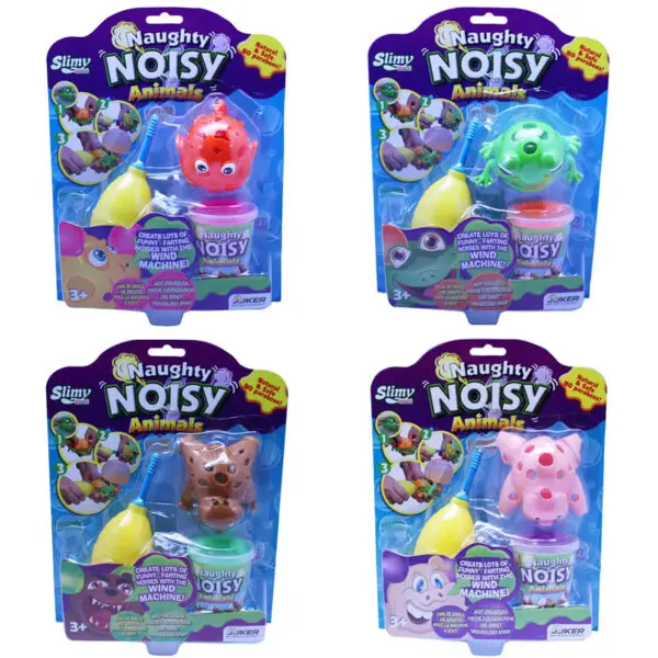 Sensory Compounds Naughty Noisy Animals (Assorteret) 6