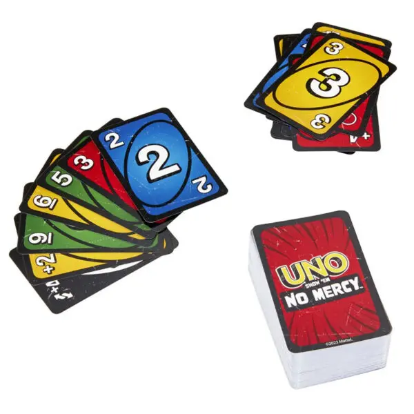 UNO No Mercy Kortspil 8