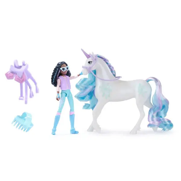 Unicorn Academy Dukke & Unicorn - Layla & Glacier 7