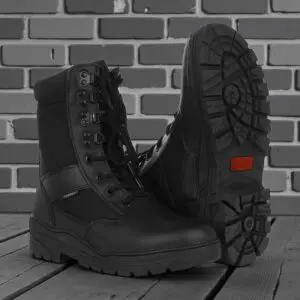 SNIPER STØVLER MED YKK LYNLÅS by 101INC (Sort)