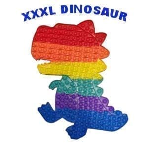 XXXL Pop It Fidget Toys Dinosaur