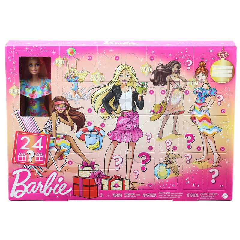 Piping sav Drik vand Barbie Julekalender Day-to-Night | Legebiksen