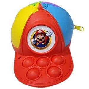 Pop It Fidget Toys Kasket Tegnebog Super Mario