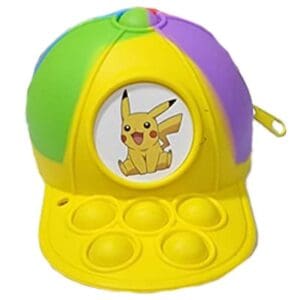 Pop It Fidget Toys Kasket Tegnebog Pikachu