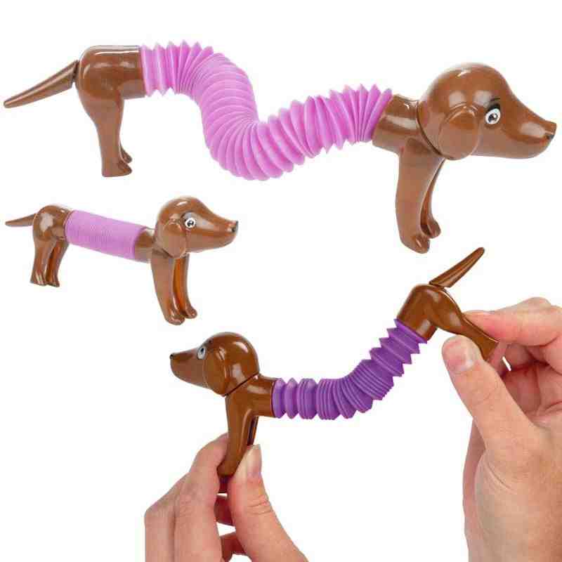 Slinky Tube Fidget | Anti-stress legetøj i lange baner!
