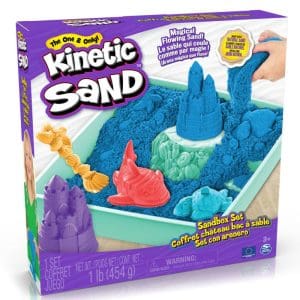 Kinetic Sand Sandbox Sæt blå