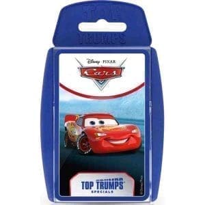 Disney Cars Top Trumps Kort