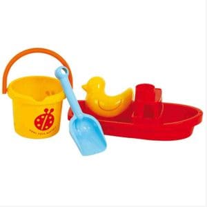 Gowi Toys - Strandsæt med båd