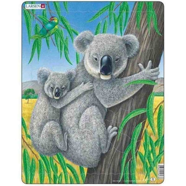 Koala - Larsen Puslespil med 25 brikker